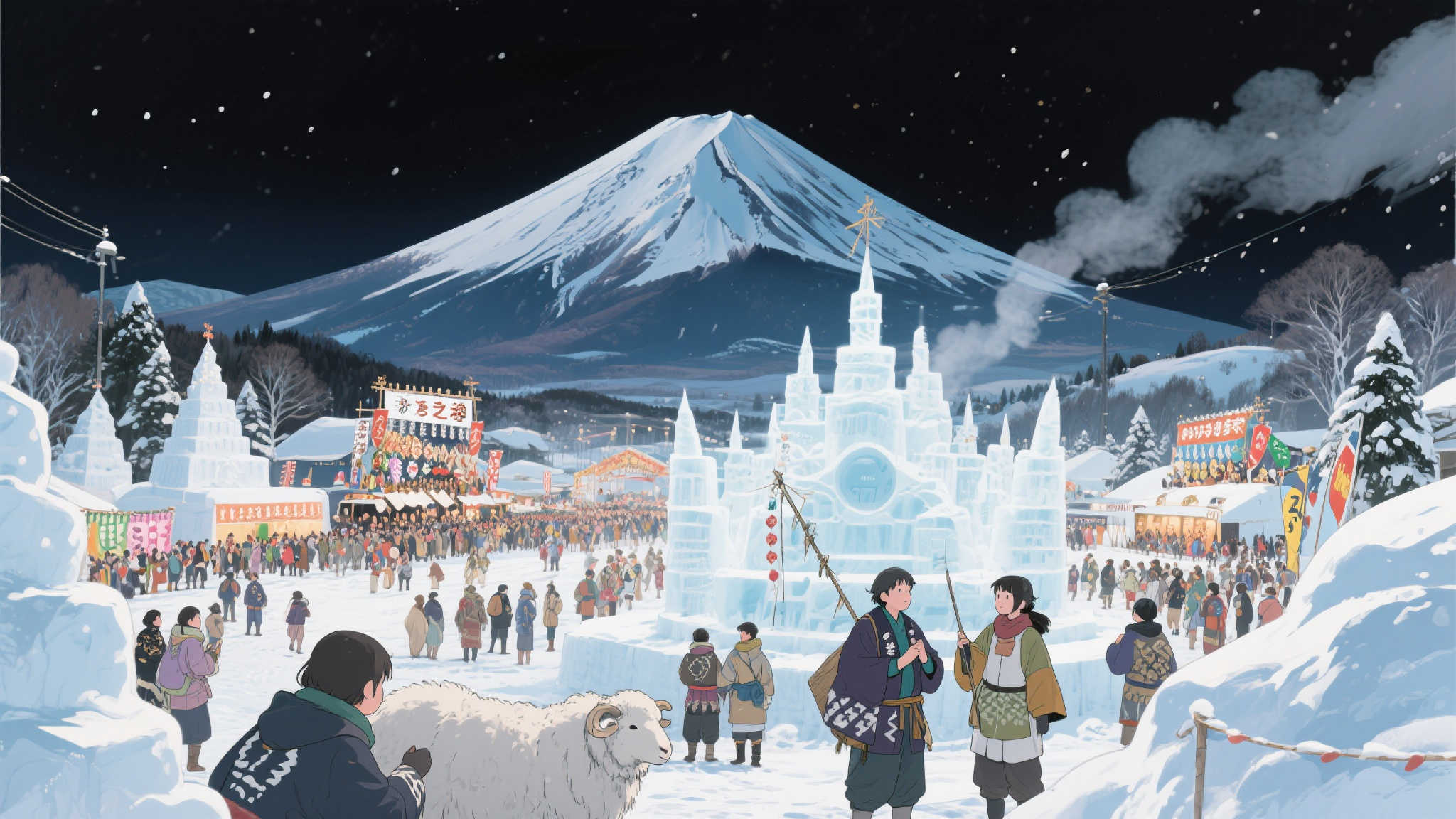 二、北海道的人文气息：人与自然的和谐共生
