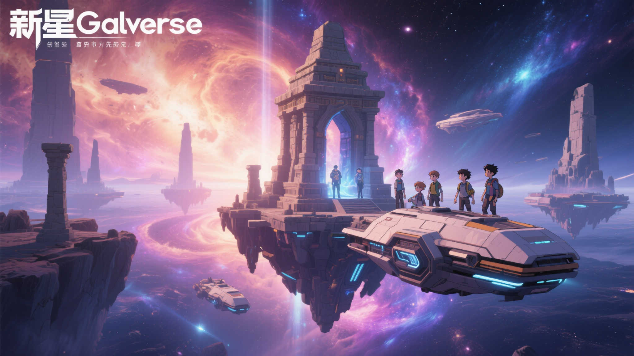 《新星Galverse》以浩瀚宇宙为背景